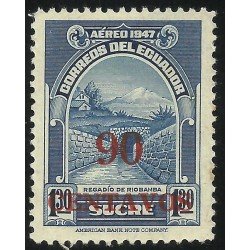 Ecuador A- 234 1952 Aéreo Regadío de Riobamba MH Ecuador A- 234 1952 Aéreo Regadío de Riobamba MH