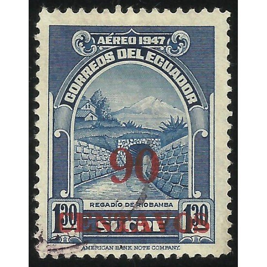 Ecuador A- 234 1952 Aéreo Regadío de Riobamba Usado Ecuador A- 234 1952 Aéreo Regadío de Riobamba Usado