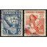 Ecuador A- 241/42 1953 Aéreo Campaña Alfabetización UNP LAE Usados