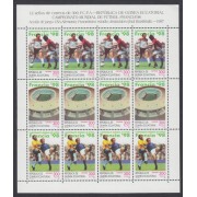Guinea Ecuatorial 241/43 1997 Minihojita Fútbol Mundial 98 