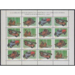 Guinea Ecuatorial 280/83 2001 Minihojita Vehículos de bomberos MNH Guinea Ecuatorial 280/83 2001 Minihojita Vehículos de bomberos MNH