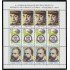 Guinea Ecuatorial 342/44 2005 Minihojita Efemérides MNH