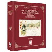 Tarjetas Postales ilustradas de España circuladas en el s. XIX Vol II Tapa Dura