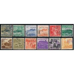 Ecuador A- 285/94 1955 1956 Serie corriente Usados Ecuador A- 285/94 1955 1956 Serie corriente Usados