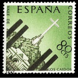 España Spain 1248 1959 Sta. Cruz del Valle de los Caídos MNH España Spain 1248 1959 Sta. Cruz del Valle de los Caídos MNH