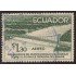 Ecuador A- 322 1958 Aéreo Inaguración Puente Gonzalo Icaza Cornejo Usado