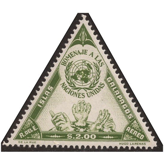 Ecuador A- 341 1959 Aéreo Homenaje a las Naciones Unidas MNH Ecuador A- 341 1959 Aéreo Homenaje a las Naciones Unidas MNH