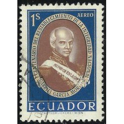 Ecuador A- 388 1961 Aéreo I Centenario Integridad Nacional Usado Ecuador A- 388 1961 Aéreo I Centenario Integridad Nacional Usado