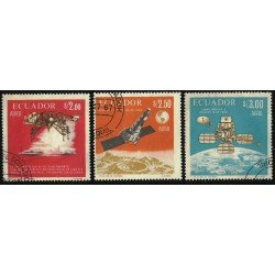 Ecuador A- 466/68 1967 Aéreo Conquista de la luna Usados Ecuador A- 466/68 1967 Aéreo Conquista de la luna Usados