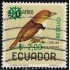Ecuador A- 502 1969Serie corriente Pájaro bird Comejen Bucco Usado