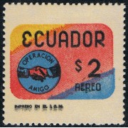 Ecuador A- 505 1970 Aéreo Operación Amigo Amnistía MH