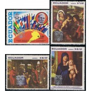 Ecuador A- 506/09 1970 39 Congrso Eucarístico Internacional Religión MNH