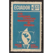 Ecuador A- 540 1972 XVII Conferencia Federación Interamericana Abogados MNH