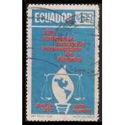 Ecuador A- 540 1972 XVII Conferencia Federación Interamericana Abogados Usados