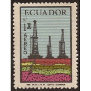 Ecuador A- 553 1972 Aéreo Industria petrolera MNH