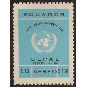 Ecuador A- 570 XXV Asamblea Comité Económico América Latina MNH 