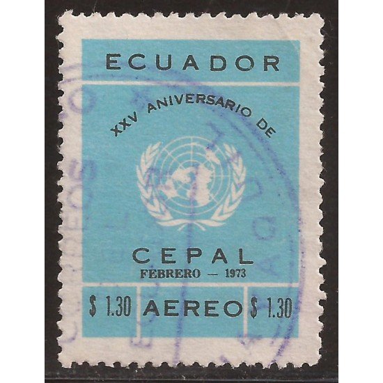 Ecuador A- 570 XXV Asamblea Comité Económico América Latina Usado Ecuador A- 570 XXV Asamblea Comité Económico América Latina Usado