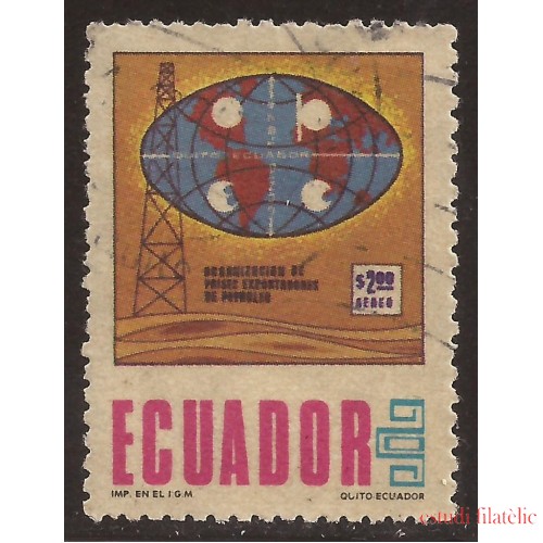 Ecuador A- 578 1973 Aéreo OPEP Conferencia Petróleo Usado