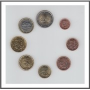 Finlandia 2015 Emisión monedas Sistema monetario euro € Tira