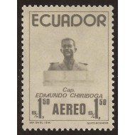 Ecuador A- 581 1974 Aéreo Capitán Edmundo Chiriboga MNH