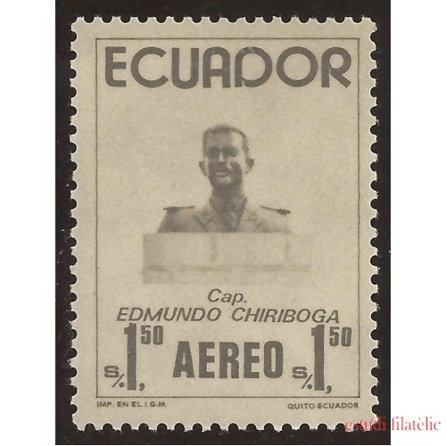Ecuador A- 581 1974 Aéreo Capitán Edmundo Chiriboga MNH