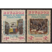 Ecuador A- 587/88 1975 Entrevista de Rumichaca Ministros obras públicas Colombia