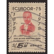 Ecuador A- 593 1975 Cº Presidente Juan De Dios Martínez Mera Usado