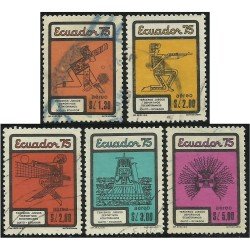 Ecuador A- 596/00 1975 Aéreo Juegos Deportivos Nacionales Usados Ecuador A- 596/00 1975 Aéreo Juegos Deportivos Nacionales Usados