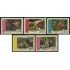 Ecuador A- 601/05 1975 Aéreo Flores Flowers MH