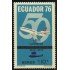 Ecuador A- 617 1975 50 Años Lufthansa Avión MNH