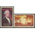 Ecuador A- 631/32 1976 Bicentenario independencia Estados Unidos MNH