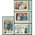 Ecuador A- 637/40 1977 Reunión Presidente Ecuador y Colombia MNH