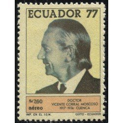 Ecuador A- 654 1978 Aéreo Dr. Vicente Corral Moscoso MNH Ecuador A- 654 1978 Aéreo Dr. Vicente Corral Moscoso MNH