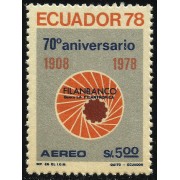 Ecuador A- 657 1978 70 Aniversario Filanbanco Banco La Filantropica MNH