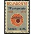 Ecuador A- 657 1978 70 Aniversario Filanbanco Banco La Filantropica MNH