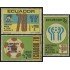Ecuador A- 658/60 1978 Campeonato Mundial Fútbol Football Argentina 78 MNH