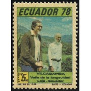 Ecuador A- 667 1978 Vilcambamba Valle de al Longevidad Loja MNH
