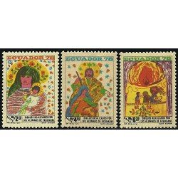 Ecuador A- 669A/C 1978 Navidad Christmas Religión MNH Ecuador A- 669A/C 1978 Navidad Christmas Religión MNH