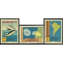 Ecuador A- 672/74 1979 Declaracio Soberanía de las 200 millas marítimas MNH Ecuador A- 672/74 1979 Declaracio Soberanía de las 200 millas marítimas MNH