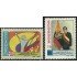 Ecuador A- 679/80 1979 Restauración de la democracia Bandera Flag MNH