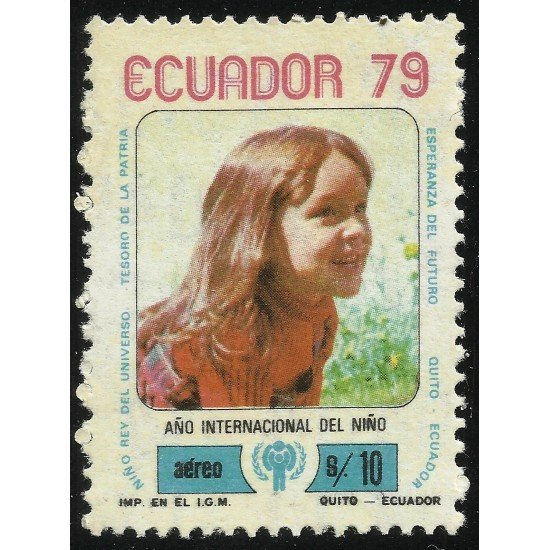Ecuador A- 682 1979 Año Internacional del Niño MNH Ecuador A- 682 1979 Año Internacional del Niño MNH