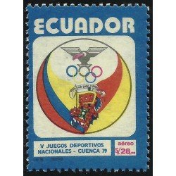 Ecuador A- 683 1979 5 Juegos deportivos Nacionales en Cuenca MNH Ecuador A- 683 1979 5 Juegos deportivos Nacionales en Cuenca MNH