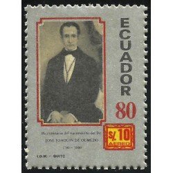 Ecuador A- 684 1979 200 Aniversario Dr. José Joaquín de Olmedo MNH Ecuador A- 684 1979 200 Aniversario Dr. José Joaquín de Olmedo MNH