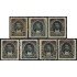 Ecuador S- 27/33 1895 Servicio OFFICIAL SERVICE Presidente Vicente Rocafuerte MH