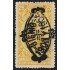 Ecuador Fiscales 137a 1903 Bienio Variedad Variety Doble sobrecarga