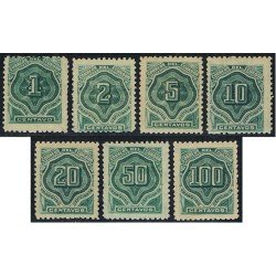 Ecuador Tasas 1/7 1896 MH