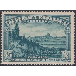 España Spain 757 1938 Defensa de Madrid MNH España Spain 757 1938 Defensa de Madrid MNH