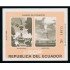 Ecuador Hojita Block 67 1985 Cámara de Comercio MNH Sombras