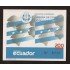 Ecuador Hojita Block 85 1989 Cámara de Comercio de Guayaquil MNH
