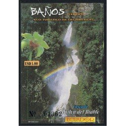 Ecuador Hojita Block 112 2001 Baños Centro eco-turístico de las américas Flora MNH Ecuador Hojita Block 112 2001 Baños Centro eco-turístico de las américas Flora MNH